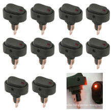 12V 30AMP 30A Heavy Duty Red LED off/on Rocker Switch for Car Boat Marine